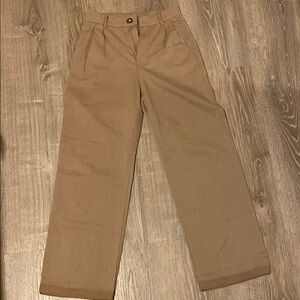 Classic Tan Women's Trousers